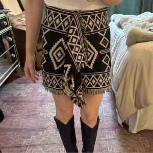 Isabel Marant Jiloa Draped Boho Wrap Skirt